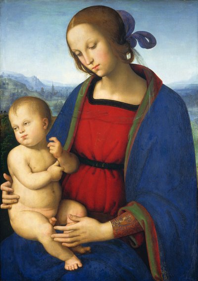 Madonna col Bambino da Pietro Perugino